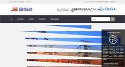 Desktop Screenshot of eksa.eu